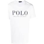 Camisetas estampada blancas de algodón rebajadas manga corta con cuello redondo con logo Ralph Lauren Polo Ralph Lauren talla S para hombre 