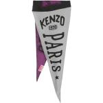 Pañuelos Estampados morados de seda rebajados con logo KENZO Logo Talla Única para hombre 