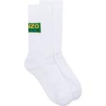 Calcetines gordos blancos de poliamida con logo KENZO Logo talla 43 para mujer 