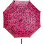 Paraguas rosas de poliester con logo VERSACE Talla Única para mujer 