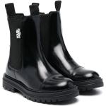 Zapatos negros de goma de tacón con logo Karl Lagerfeld talla 29 para mujer 