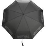 Paraguas grises de poliester con logo MOSCHINO Talla Única para mujer 