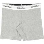 Calzoncillos bóxer grises de algodón con logo Calvin Klein 