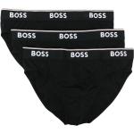 Calzoncillos negros de algodón tallas grandes con logo HUGO BOSS BOSS talla XXL para hombre 