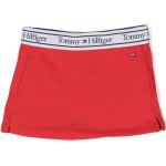 Faldas infantiles rojas de poliester rebajadas informales con logo Tommy Hilfiger Sport de materiales sostenibles para niña 