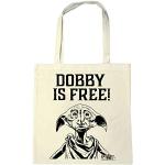 Logoshirt - Harry Potter - Dobby es libre - Sac de courses - Sac Cabas réutilisables - natural - Diseño original con licencia