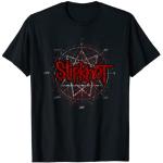 Camisetas negras de encaje con encaje  Slipknot con logo talla S para hombre 
