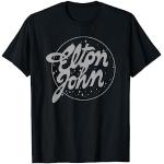 Logotipo oficial de Elton John Vintage Tour Camiseta