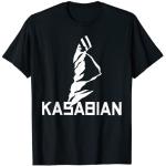 Logotipo oficial de Kasabian, color blanco Camiseta