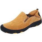 LOIJMK Verano Hombres Zapatos deportivos al aire libre con suela suave ocio botas de montaña Max zapatos de hombre, amarillo, 43 EU