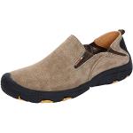 LOIJMK Verano Hombres Zapatos deportivos al aire libre con suela suave ocio botas de montaña Max zapatos de hombre, marrón, 42 EU
