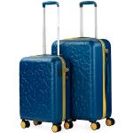 Set de maletas azules con mango telescópico Lois para mujer 