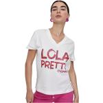 Lola Casademunt, Camiseta Mujer Blanca White, Mujer, Talla: S