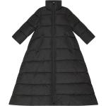 Abrigos acolchados negros de viscosa tallas grandes manga larga con cuello alto acolchados Balenciaga talla S para mujer 