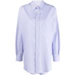 Camisas azules celeste de algodón de manga larga manga larga Maison Martin Margiela talla 3XL para mujer 