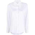 Camisas blancas de poliamida de manga larga rebajadas manga larga con cuello alto Genny talla 3XL para mujer 