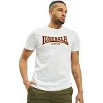 Camisetas deportivas blancas de algodón Clásico con logo Lonsdale talla M para hombre 