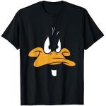 Camisetas negras de encaje con encaje  Looney Tunes Pato Lucas de encaje talla S para hombre 