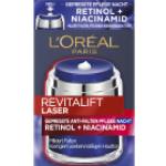 L'Oréal Paris REVITALIFT Laser X3 - Crema de Noche Antiarrugas con Retinol y Niacinamida - 50 ml