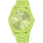 Relojes verdes de pulsera analógicos Lorus para mujer 