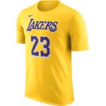 Camisetas estampada amarillas LA Lakers / Lakers talla S para hombre 