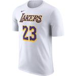 Camisetas estampada blancas LA Lakers / Lakers talla M para hombre 