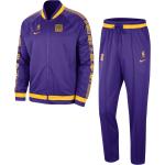 Chándals morados de piel rebajados LA Lakers / Lakers talla XS para hombre 