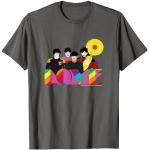 Los Beatles - Amarillo Submarine Grupo Amor Arco Iris Camiseta