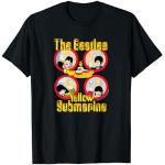 Los Beatles - Submarine ventanas amarillas Camiseta
