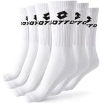 Calcetines deportivos blancos de algodón Oeko-tex transpirables Lotto talla 42 para hombre 