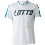 Camisetas deportivas blancas con logo Lotto para hombre 