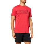 Camisetas deportivas rojas de poliester tallas grandes con logo Lotto talla XXL para hombre 