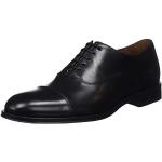 Lottusse L6965, Zapatos Oxford Puntera Recta Hombre, Negro (Ebony Negro), 45 EU