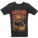 Camisetas negras Metallica Loud distribution para hombre 