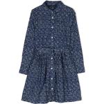 Vestidos infantiles azul marino de algodón rebajados informales Ralph Lauren Lauren para niña 