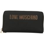 Billetera negras de sintético con logo MOSCHINO Love Moschino para mujer 