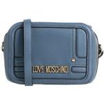 Bandoleras azules de poliuretano con logo MOSCHINO Love Moschino para mujer 