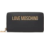 Billetera negras de tela MOSCHINO Love Moschino para mujer 