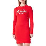 Vestidos rojos de manga larga manga larga informales MOSCHINO Love Moschino talla M para mujer 