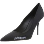 Zapatos negros de tacón de verano MOSCHINO Love Moschino talla 35 para mujer 