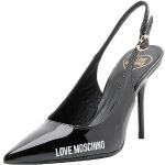 Sandalias negras de verano MOSCHINO Love Moschino talla 36 para mujer 