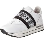 Zapatillas blancas de goma de piel MOSCHINO Love Moschino talla 39 para mujer 