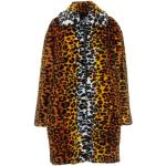 Abrigos clásicos marrones de poliester rebajados manga larga leopardo MOSCHINO Love Moschino talla S para mujer 