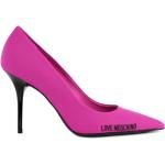 Zapatos rosas de tacón rebajados MOSCHINO Love Moschino talla 36 para mujer 