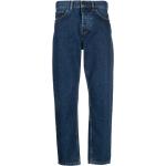 Jeans orgánicos azules de poliester de corte recto ancho W31 largo L34 Carhartt Work In Progress de materiales sostenibles para hombre 