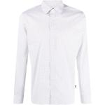 Camisas blancas de algodón de manga larga rebajadas manga larga Michael Kors para hombre 