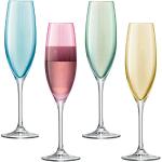 Copas de champagne rebajadas de vidrio soplado Lsa International 
