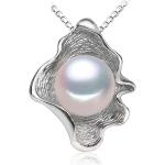 Collares blancos de metal de perlas bohemios para mujer 