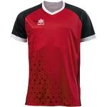 Luanvi Cardiff Camiseta, Unisex niños, Rojo y Negr
