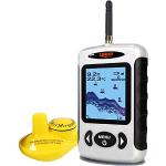 LUCKY Inalámbrico Buscador de Peces Sensor de Sonda Portátil Sonda de Buscador de Peces Pantalla LCD Sondas de Profundidad para Pesca Pesca en Hielo Pesca en Kayak